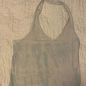 American Eagle tie dye cropped halter